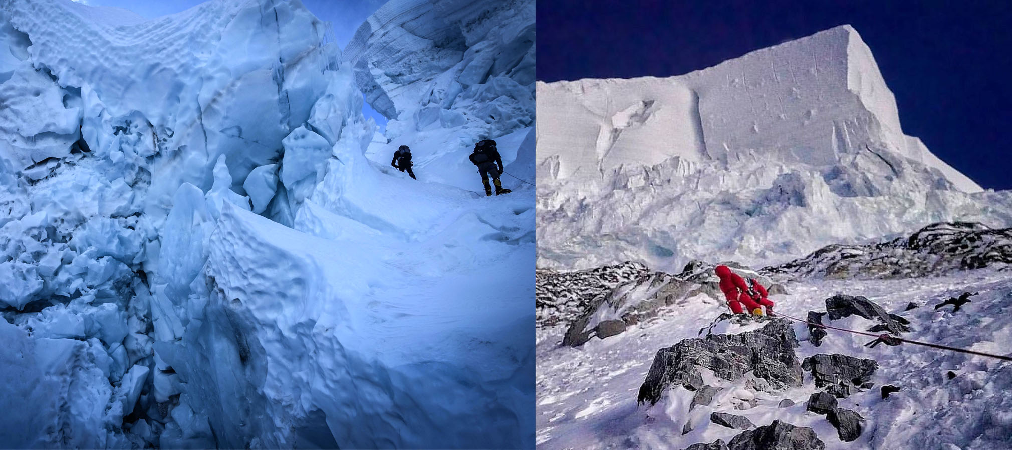 Comparing the Difficulty and Danger of the Khumbu Glacier on Mount Everest  and the Bottleneck of K2.